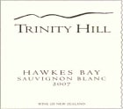 Trinity Hill Sauvignon Blanc 2007  Front Label