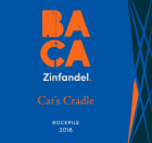 BACA Cat's Cradle Zinfandel 2018  Front Label