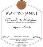 Mastrojanni Vigna Loreto Brunello di Montalcino 2019  Front Label