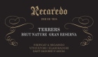 Recaredo Terrers Brut Nature Gran Reserva 2015  Front Label