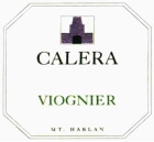 Calera Mt. Harlan Viognier 2009 Front Label