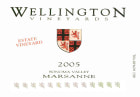 Wellington Vineyards Estate Vineyard Marsanne 2005 Front Label