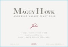 Maggy Hawk Jolie Anderson Valley Pinot Noir 2015  Front Label