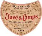 Juve & Camps Reserva de la Familia Cava Gran Reserva Brut Nature 2015  Front Label