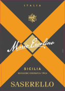 Mario Ercolino Sicilia Saserello 2017  Front Label
