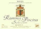 Bodegas Ramirez de la Piscina Seleccion Reserva 2013 Front Label