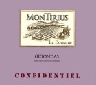 Montirius Gigondas Confidentiel 2017  Front Label