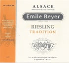Domaine Emile Beyer Tradition Riesling 2019  Front Label
