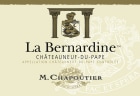 M. Chapoutier Chateauneuf-du-Pape La Bernardine Blanc 2020  Front Label