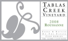 Tablas Creek Roussanne 2008  Front Label