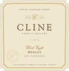 Cline Block Eight Merlot 2014  Front Label