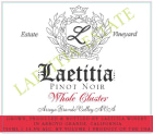 Laetitia Whole Cluster Pinot Noir 2015 Front Label