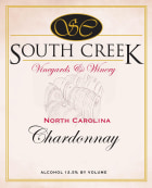 South Creek Winery Chardonnay 2013 Front Label