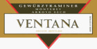 Ventana Gewurztraminer 2001 Front Label