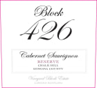 Adler Fels Vineyard Block Estates Block 426 Reserve Cabernet Sauvignon 2015 Front Label