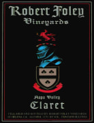Robert Foley Vineyards Claret (wrinkled label) 2006  Front Label