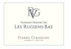 Pierre Girardin Pommard Les Rugiens Bas Premier Cru 2021  Front Label