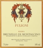 Fuligni Brunello di Montalcino Riserva 2016  Front Label
