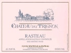 Chateau du Trignon Rasteau 2017  Front Label