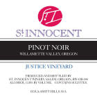 St. Innocent Justice Vineyard Pinot Noir 2015  Front Label