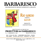 Produttori del Barbaresco Barbaresco Rio Sordo Riserva 2019  Front Label