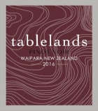 Tablelands Waipara Pinot Noir 2016  Front Label