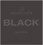 Heretat Montrubi Black 2018  Front Label