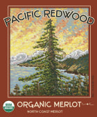 Pacific Redwood Organic Merlot 2020  Front Label