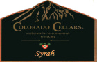 Colorado Cellars Winery Syrah 2012 Front Label