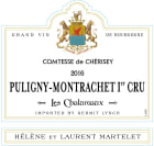 Domaine Comtesse de Cherisey Puligny-Montrachet Les Chalumaux Premier Cru 2016 Front Label