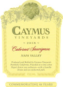 Caymus Napa Valley Cabernet Sauvignon (375ML half-bottle) 2018  Front Label