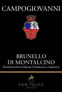 San Felice Campogiovanni Brunello di Montalcino 2014  Front Label