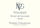 Pierre Girardin Volnay Eclat de Calcaire 2019  Front Label