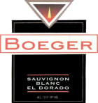 Boeger Sauvignon Blanc 2013  Front Label