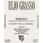 Elio Grasso Gavarini Vigna Chiniera Barolo 2015  Front Label