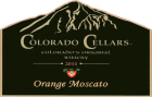 Colorado Cellars Winery Moscato Orange Muscat 2014 Front Label