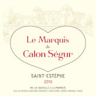 Chateau Calon-Segur Le Marquis de Calon-Segur 2016  Front Label