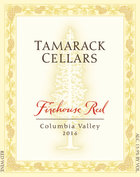 Tamarack Cellars Firehouse Red 2016  Front Label