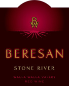 Beresan Winery Stone River Red 2012 Front Label