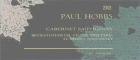 Paul Hobbs Beckstoffer Dr. Crane Vineyard Cabernet Sauvignon (torn label) 2003  Front Label