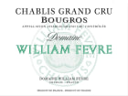 William Fevre Chablis Bougros Grand Cru 2016 Front Label