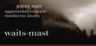 Waits-Mast Family Cellars Oppenlander Pinot Noir 2015  Front Label