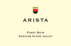 Arista Winery Russian River Valley Pinot Noir 2015 Front Label