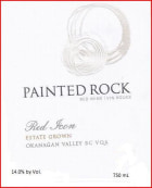Painted Rock Estate Winery Red Icon 2013  Front Label
