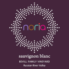 NORIA Russian River Valley Sauvignon Blanc 2016  Front Label