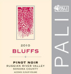 Pali Wine Co Bluffs Pinot Noir 2010 Front Label