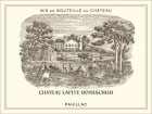 Chateau Lafite Rothschild (torn label) 1986  Front Label