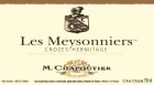 M. Chapoutier Crozes-Hermitage Les Meysonniers Blanc 2010  Front Label
