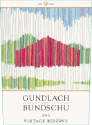 Gundlach Bundschu Vintage Reserve Cabernet Sauvignon 2016  Front Label
