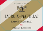 Chateau LaTour-Martillac Lacroix-Martillac 2011 Front Label